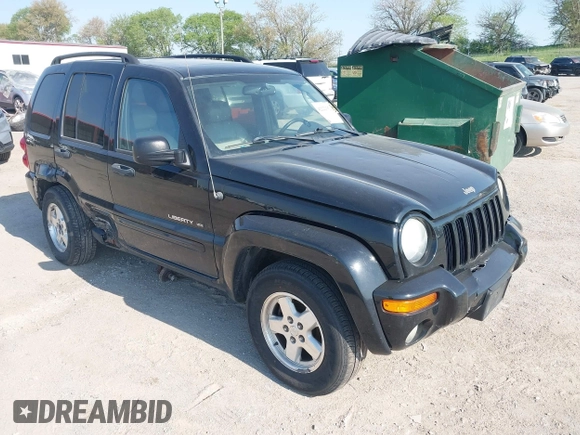 2003 Jeep Liberty Limited with VIN 1J4GL58K43W621052, listed as a IAAI auction lot 42221352 with 156,836 mi miles and . Bid and sale history available at DreamBid. Image 1.