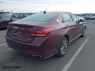 2015 Hyundai Genesis 3.8L with VIN KMHGN4JE8FU036971, listed as a IAAI auction lot 41713292 with 102,009 mi miles. Bid and sale history available at carsss.com. Image 4.