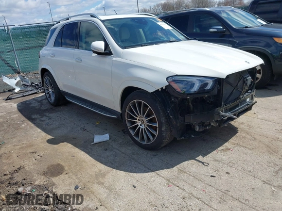 2021 Mercedes-Benz GLE 350 with VIN 4JGFB4KB4MA395175, listed as a IAAI auction lot 41971071 with 44,734 mi miles and . Bid and sale history available at DreamBid. Image 1.