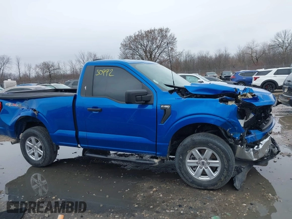 2021 Ford F-150 XL with VIN 1FTMF1EB3MKF07453, listed as a IAAI auction lot 42050992 with 26,398 mi miles and . Bid and sale history available at DreamBid. Image 13.