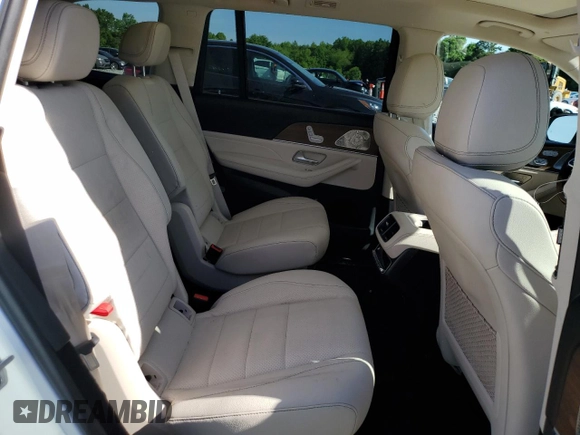 2021 Mercedes-Benz GLS 450 z VIN 4JGFF5KE6MA576377, wystawiony jako Copart lot #56150015 z przebiegiem 34 959 mil mil oraz Szkoda całkowita • Salvage title. Historia ofert i sprzedaży dostępna na DreamBid. Obrazek 11.