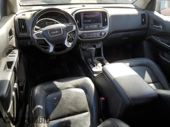 2018 GMC Canyon 4WD SLT with VIN 1GTP6DE16J1136652, listed as a Copart auction lot 45776315 with 138,469 mi miles and Salvage Title. Bid and sale history available at DreamBid. Image 8.