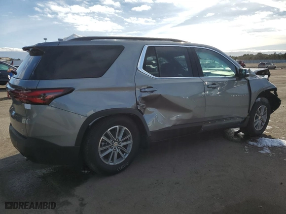 2023 Chevrolet Traverse LT Cloth with VIN 1GNEVGKW7PJ322048, listed as a Copart auction lot 43442654 with 9 mi miles and Non Repairable. Bid and sale history available at carsss.com. Image 3.