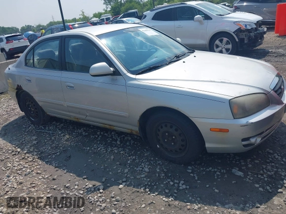 2005 Hyundai Elantra GLS with VIN KMHDN46D15U111432, listed as a IAAI auction lot 42408543 with 198,013 mi miles and . Bid and sale history available at DreamBid. Image 1.