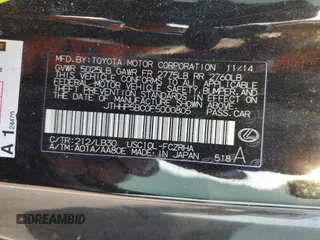 2015 Lexus RC F with VIN JTHHP5BC0F5000805, listed as a Copart auction lot 48708595 with 111,921 mi miles and Salvage Title. Bid and sale history available at carsss.com. Image 14.