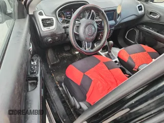 2019 Jeep Compass Sport z VIN 3C4NJCAB8KT615860, wystawiony jako Copart lot #60784545 z przebiegiem 109 592 mil mil oraz Szkoda całkowita • Salvage title. Historia ofert i sprzedaży dostępna na DreamBid. Obrazek 8.
