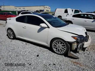 2008 Scion tC Spec with VIN JTKDE167680264292, listed as a Copart auction lot 49480125 with 158,348 mi miles and Salvage Title. Bid and sale history available at carsss.com. Image 4.