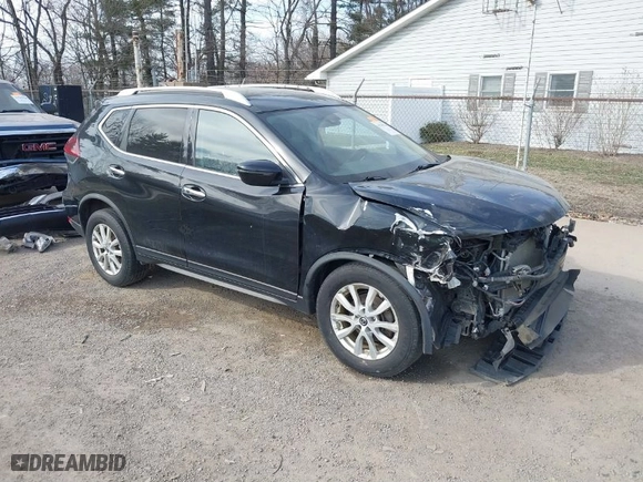 2019 Nissan Rogue SV with VIN KNMAT2MV8KP527288, listed as a IAAI auction lot 41796126 with 152544 miles. Bid and sale history available at carsss.com. Image 1.