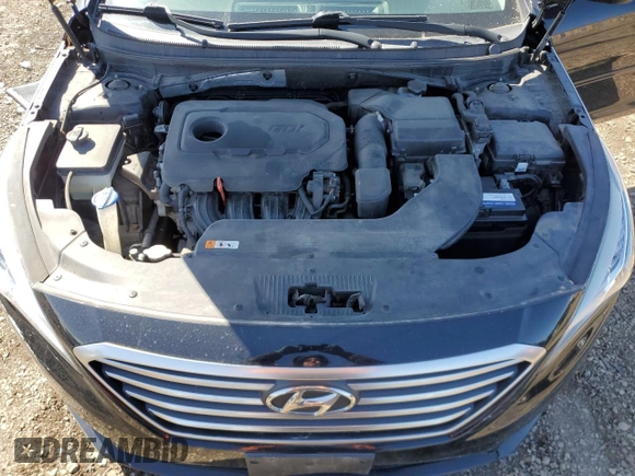 2015 Hyundai Sonata 2.4L SE with VIN 5NPE24AF3FH173548, listed as a Copart auction lot 52028505 with 124,212 mi miles and Salvage Title. Bid and sale history available at carsss.com. Image 11.