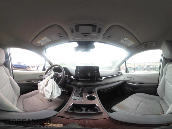 2021 Toyota Sienna LE with VIN 5TDKRKEC9MS034194, listed as a IAAI auction lot 42552990 with 21,633 mi miles and . Bid and sale history available at DreamBid. Image 19.