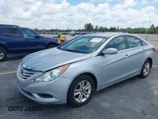 2011 Hyundai Sonata GLS with VIN 5NPEB4AC2BH244447, listed as a IAAI auction lot 42154710 with 122,326 mi miles and . Bid and sale history available at carsss.com. Image 2.