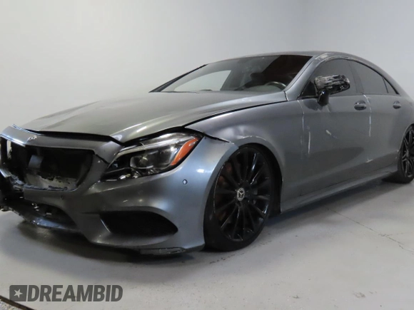 2018 Mercedes-Benz CLS 550 with VIN WDDLJ7DB8JA204030, listed as a Copart auction lot 65578165 with 38,488 mi miles and Salvage title. Bid and sale history available at DreamBid. Image 2.