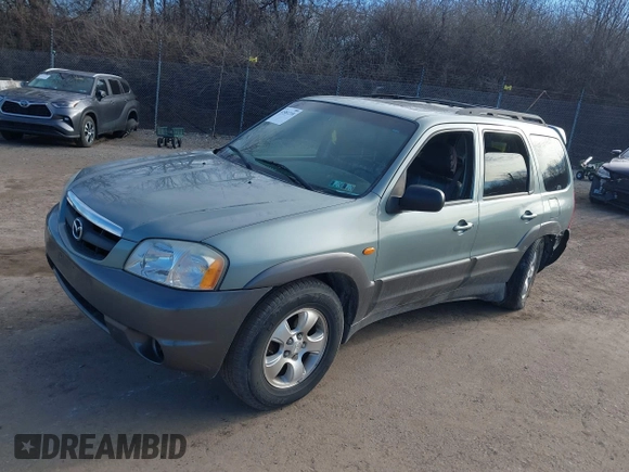2003 Mazda Tribute ES with VIN 4F2CZ96133KM29066, listed as a IAAI auction lot 41581210 with 265,586 mi miles. Bid and sale history available at carsss.com. Image 2.