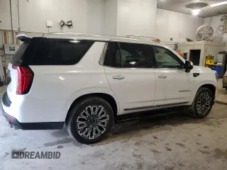 2023 GMC Yukon Denali Ultimate with VIN 1GKS2EKL0PR335633, listed as a Copart auction lot 43047945 with 0 mi miles and Salvage Title. Bid and sale history available at carsss.com. Image 3.