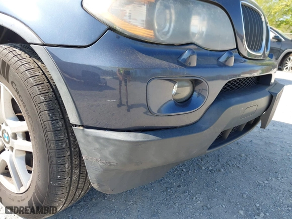 2005 BMW X5 3.0i with VIN 5UXFA13505LY15694, listed as a IAAI auction lot 42051677 with 104,559 mi miles. Bid and sale history available at carsss.com. Image 16.