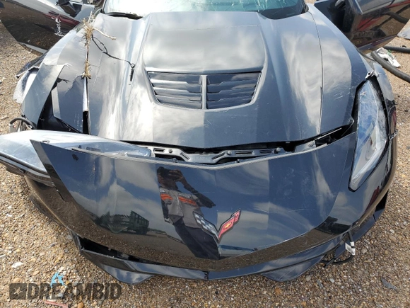2019 Chevrolet Corvette Z06 2LZ z VIN 1G1YS2D65K5603161, wystawiony jako Copart lot #50962845 z przebiegiem 4 648 mil mil oraz Szkoda całkowita • Salvage title. Historia ofert i sprzedaży dostępna na DreamBid. Obrazek 13.
