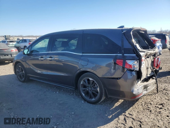 2023 Honda Odyssey Elite с VIN 5FNRL6H92PB066033, выставлен на аукционе Copart как лот 89339945 с пробегом 30 403 миль миль и Списание • Salvage title. История ставок и продаж доступна на DreamBid. Изображение 2.