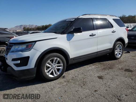 2017 Ford Explorer with VIN 1FM5K8BH4HGB07200, listed as a Copart auction lot 43288255 with 87,824 mi miles and Salvage Title. Bid and sale history available at carsss.com. Image 1.