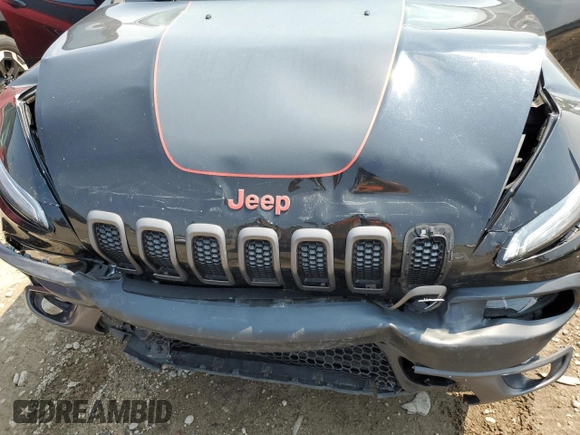 2016 Jeep Cherokee Trailhawk z VIN 1C4PJMBS4GW361188, wystawiony jako Copart lot #59870885 z przebiegiem 112 638 mil mil oraz Czysty tytuł • Clean title. Historia ofert i sprzedaży dostępna na DreamBid. Obrazek 12.