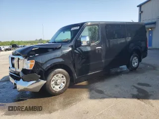 2017 Nissan NV SL z VIN 5BZAF0AA5HN851266, wystawiony jako Copart lot #54413125 z przebiegiem 108 093 mil mil oraz Szkoda całkowita • Salvage title. Historia ofert i sprzedaży dostępna na DreamBid. Obrazek 1.