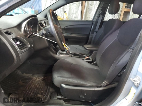 2014 Chrysler 200 LX with VIN 1C3CCBAG6EN164900, listed as a Copart auction lot 50705835 with 123,818 mi miles and Salvage Title. Bid and sale history available at carsss.com. Image 7.