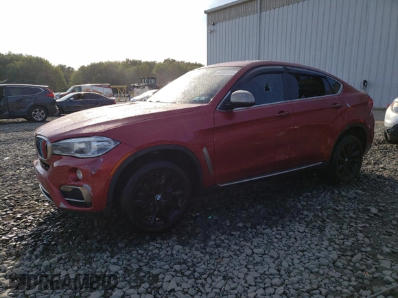 2015 BMW X6 xDrive35i with VIN 5UXKU2C55F0F95700, listed as a Copart auction lot 68666533 with 188,419 mi miles. Bid and sale history available at carsss.com. Image 1.