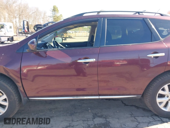 2013 Nissan Murano SV with VIN JN8AZ1MW4DW310576, listed as a IAAI auction lot 41916168 with 192,062 mi miles. Bid and sale history available at carsss.com. Image 15.