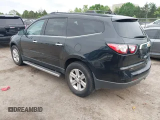2014 Chevrolet Traverse LT with VIN 1GNKVGKD7EJ355792, listed as a IAAI auction lot 42129526 with 154,903 mi miles. Bid and sale history available at carsss.com. Image 3.