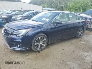 2018 Subaru Legacy Limited with VIN 4S3BNAN62J3036012, listed as a Copart auction lot 55759914 with 28,671 mi miles and Salvage Title. Bid and sale history available at carsss.com. Image 1.