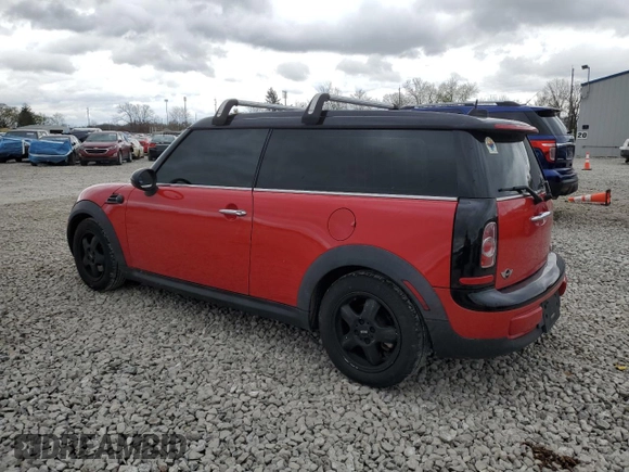 2011 MINI Clubman z VIN WMWZF3C51BT188671, wystawiony jako Copart lot #53154805 z przebiegiem 69 844 mil mil oraz Szkoda całkowita • Salvage title. Historia ofert i sprzedaży dostępna na DreamBid. Obrazek 2.