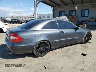 2008 Mercedes-Benz CLK-Class 3.5L with VIN WDBTJ56H38F249517, listed as a Copart auction lot 77983304 with 194,887 mi miles and Salvage Title. Bid and sale history available at carsss.com. Image 3.