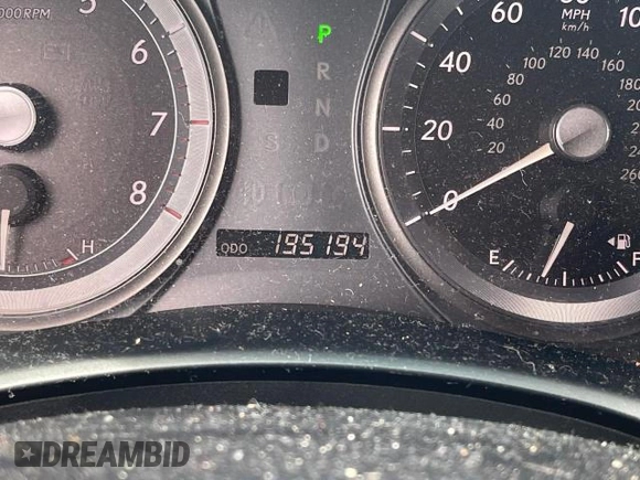 2008 Lexus ES with VIN JTHBJ46G182198751, listed as a Copart auction lot 55494655 with 195,194 mi miles and Salvage Title. Bid and sale history available at carsss.com. Image 8.