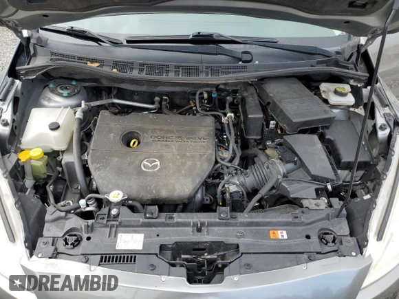 2012 Mazda 5 Sport with VIN JM1CW2BL0C0143842, listed as a Copart auction lot 75242334 with 85,152 mi miles and Salvage Title. Bid and sale history available at DreamBid. Image 12.