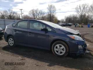 2010 Toyota Prius II with VIN JTDKN3DUXA1061988, listed as a Copart auction lot 53116455 with 184,372 mi miles and Salvage Title. Bid and sale history available at carsss.com. Image 4.