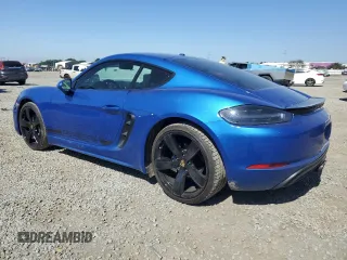 2018 Porsche Cayman with VIN WP0AA2A86JS260152, listed as a Copart auction lot 46899655 with 43,611 mi miles and Clean Title. Bid and sale history available at DreamBid. Image 2.