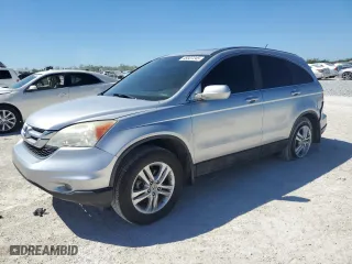 2010 Honda CR-V EX-L with VIN 5J6RE4H74AL072881, listed as a Copart auction lot 49327245 with 71,342 mi miles and Salvage Title. Bid and sale history available at carsss.com. Image 1.