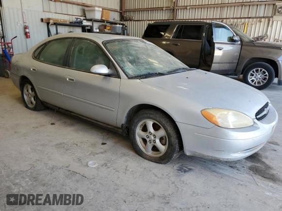 2003 Ford Taurus SES Standard with VIN 1FAFP55U43A256709, listed as a Copart auction lot 53925345 with 52,581 mi miles and Clean Title. Bid and sale history available at carsss.com. Image 4.