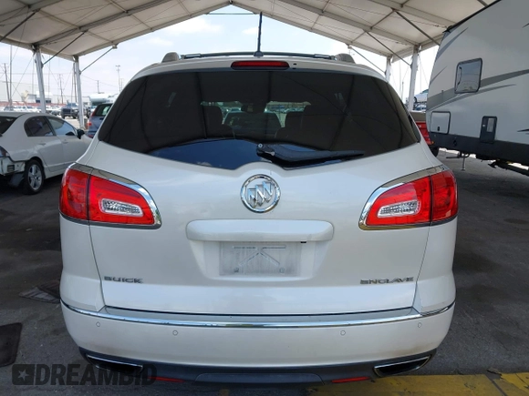 2014 Buick Enclave Leather with VIN 5GAKRBKD9EJ339966, listed as a IAAI auction lot 42116213 with 116,364 mi miles and . Bid and sale history available at carsss.com. Image 16.