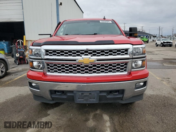 2015 Chevrolet Silverado 1500 LT with VIN 1GCVKREC1FZ260855, listed as a Copart auction lot 50956085 with 155,403 mi miles and Salvage Title. Bid and sale history available at carsss.com. Image 5.