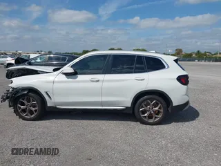 2022 BMW X3 xDrive30i with VIN 5UX53DP08N9M80851, listed as a IAAI auction lot 40173357 with 18,889 mi miles and . Bid and sale history available at DreamBid. Image 13.