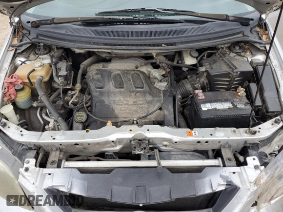 2005 Mazda MPV LX with VIN JM3LW28J450546738, listed as a Copart auction lot 57106865 with 152,316 mi miles and Clean title. Bid and sale history available at DreamBid. Image 12.