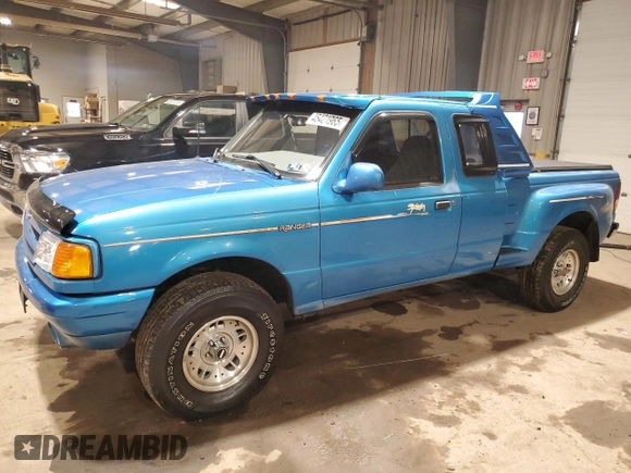 1994 Ford Ranger Splash with VIN 1FTCR15X3RPB97796, listed as a Copart auction lot 45421965 with 99,825 mi miles and Clean title. Bid and sale history available at DreamBid. Image 1.