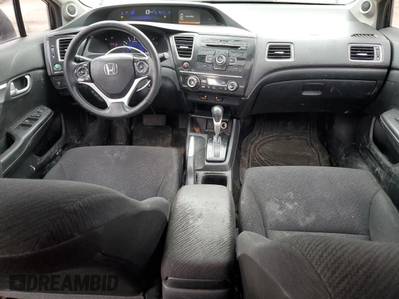 2013 Honda Civic LX with VIN 2HGFB2F52DH036262, listed as a Copart auction lot 46416555 with 285,113 mi miles and Clean Title. Bid and sale history available at DreamBid. Image 8.