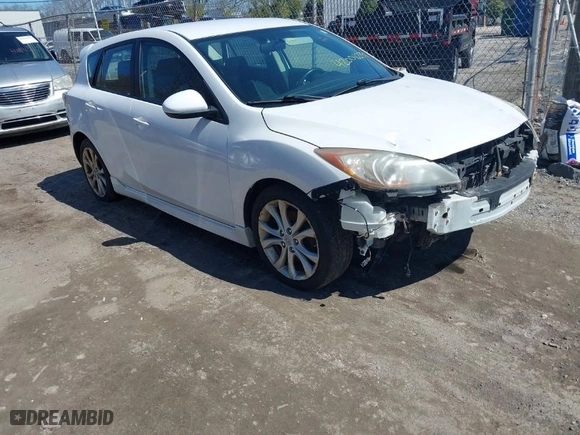 2011 Mazda Mazda3 s Sport with VIN JM1BL1K67B1422593, listed as a IAAI auction lot 42008239 with 112,793 mi miles. Bid and sale history available at carsss.com. Image 1.