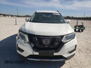 2017 Nissan Rogue SV with VIN 5N1AT2MT1HC844145, listed as a Copart auction lot 49464715 with 80,291 mi miles and Salvage Title. Bid and sale history available at carsss.com. Image 5.