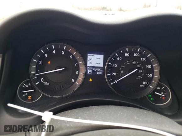 2018 Infiniti Q70 Luxe with VIN JN1BY1PR4JM370490, listed as a Copart auction lot 44268895 with 95,590 mi miles and Salvage title. Bid and sale history available at DreamBid. Image 9.