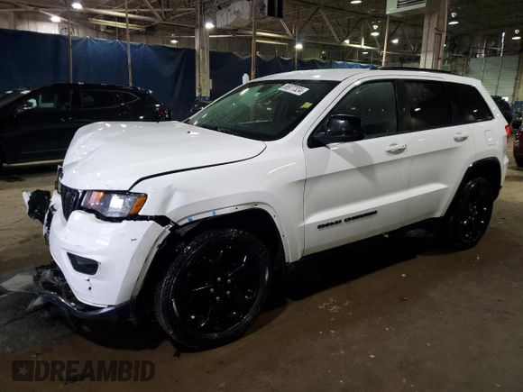 2018 Jeep Grand Cherokee Laredo E with VIN 1C4RJFAG5JC488574, listed as a Copart auction lot 86977324 with 95,989 mi miles and Clean title. Bid and sale history available at DreamBid. Image 1.