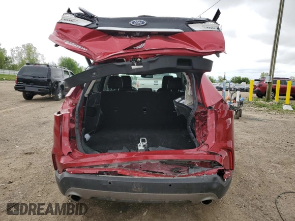 2020 Ford Edge SEL with VIN 2FMPK4J97LBB00785, listed as a Copart auction lot 56460375 with 49,084 mi miles and Non repairable. Bid and sale history available at DreamBid. Image 6.