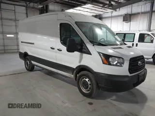 2019 Ford Transit with VIN 1FTBW2CM6KKB73059, listed as a IAAI auction lot 42143526 with 114,147 mi miles. Bid and sale history available at carsss.com. Image 1.
