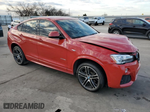 2018 BMW X4 xDrive28i with VIN 5UXXW3C54J0Y65902, listed as a Copart auction lot 73502642 with 35,029 mi miles. Bid and sale history available at carsss.com. Image 4.